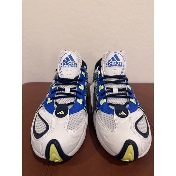 Adidas FYW S-97 Men’s Shoes White Blue Neon FYW Salvation Retro Runner EQT – NWT - Picture 9 of 9